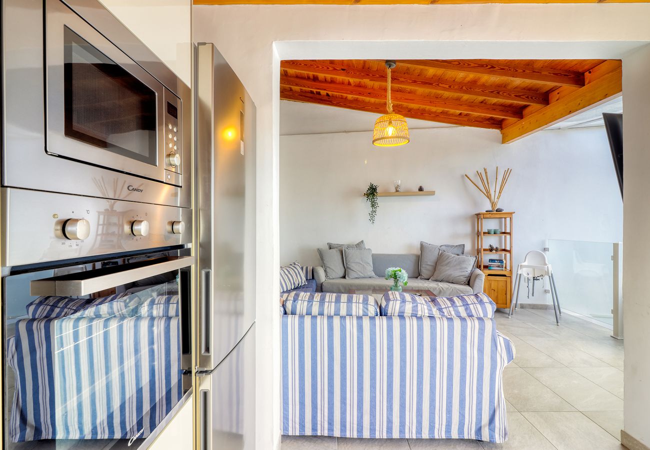 Maison à Garachico - Maison Spacieuse avec Terrasse et Vue sur l’Océan, à 100m de la Plage
