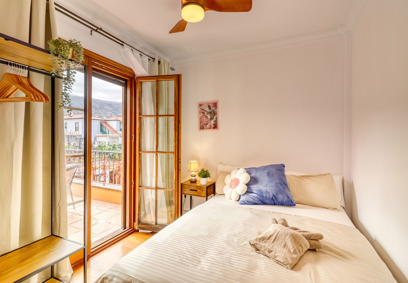 Villa à Puerto de la Cruz - Villa 4 ch Vie & Travail|Piscine, Salle de sport, Bureau, Billard