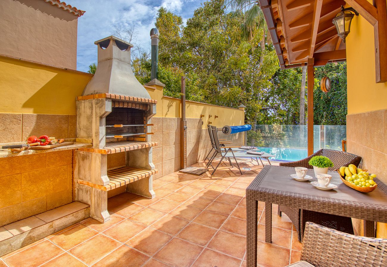 Casa a Puerto de la Cruz - Villa Wellness con 4 Camere | Piscina, Sauna e Palestra