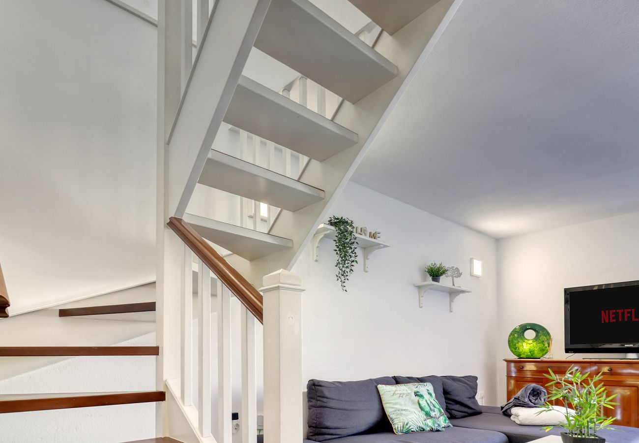 Apartment in Arona - Bright Two-Floor Penthouse w/ Spa Tub & Huge Outdoor Terrace
